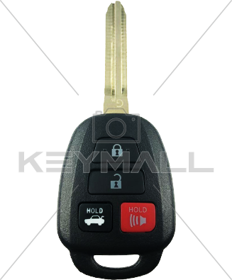 LLAVE CONTROL TOYOTA FIJA FCC HYQ12BDM CHIP H 315MHZ 4B