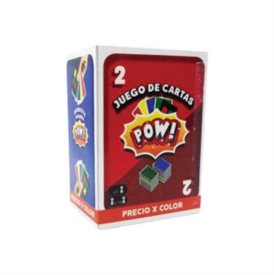 JUEGO DE CARTAS POW!