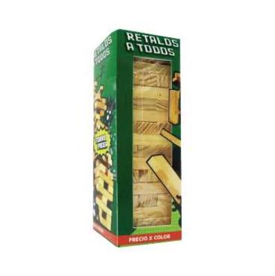 TORRE PISA BLOQUES DE MADERA