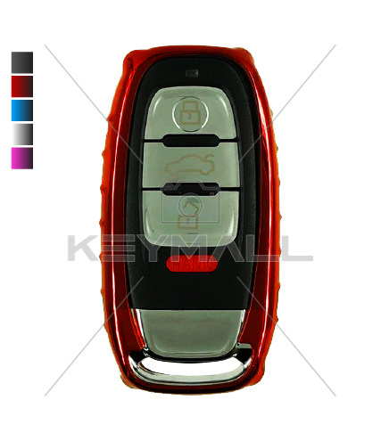 PROTECTOR TPU METALICO BRILLANTE PARA LLAVE AUDI2