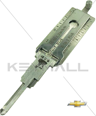 LISHI CHEVROLET OPEL CHEVY DER HU46 2 EN 1