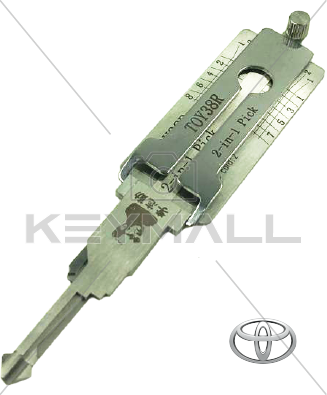 LISHI TOYOTA A74L TOY38R 2 EN 1