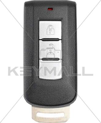 LLAVE CONTROL MITSUBISHI PROX FCC GHR-M004 433MHZ ID 47 2B