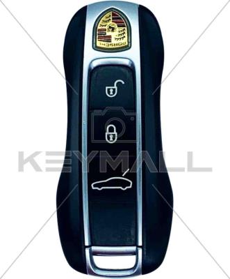 LLAVE CONTROL PORSCHE FCC IYZ-PK1 433Mhz 4B cajuela