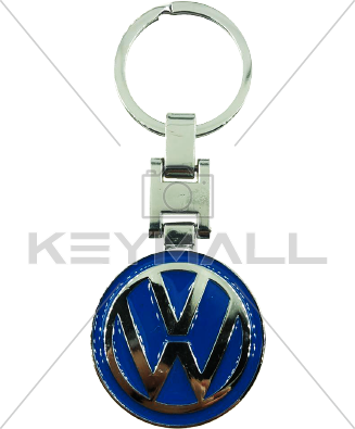 LLAVERO VW AZUL METALICO